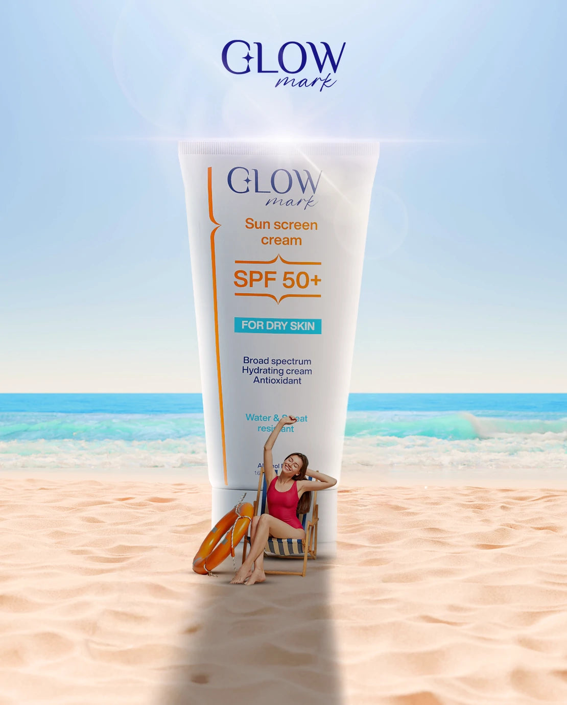 Glowmark Sunscreen cream for Dry skin