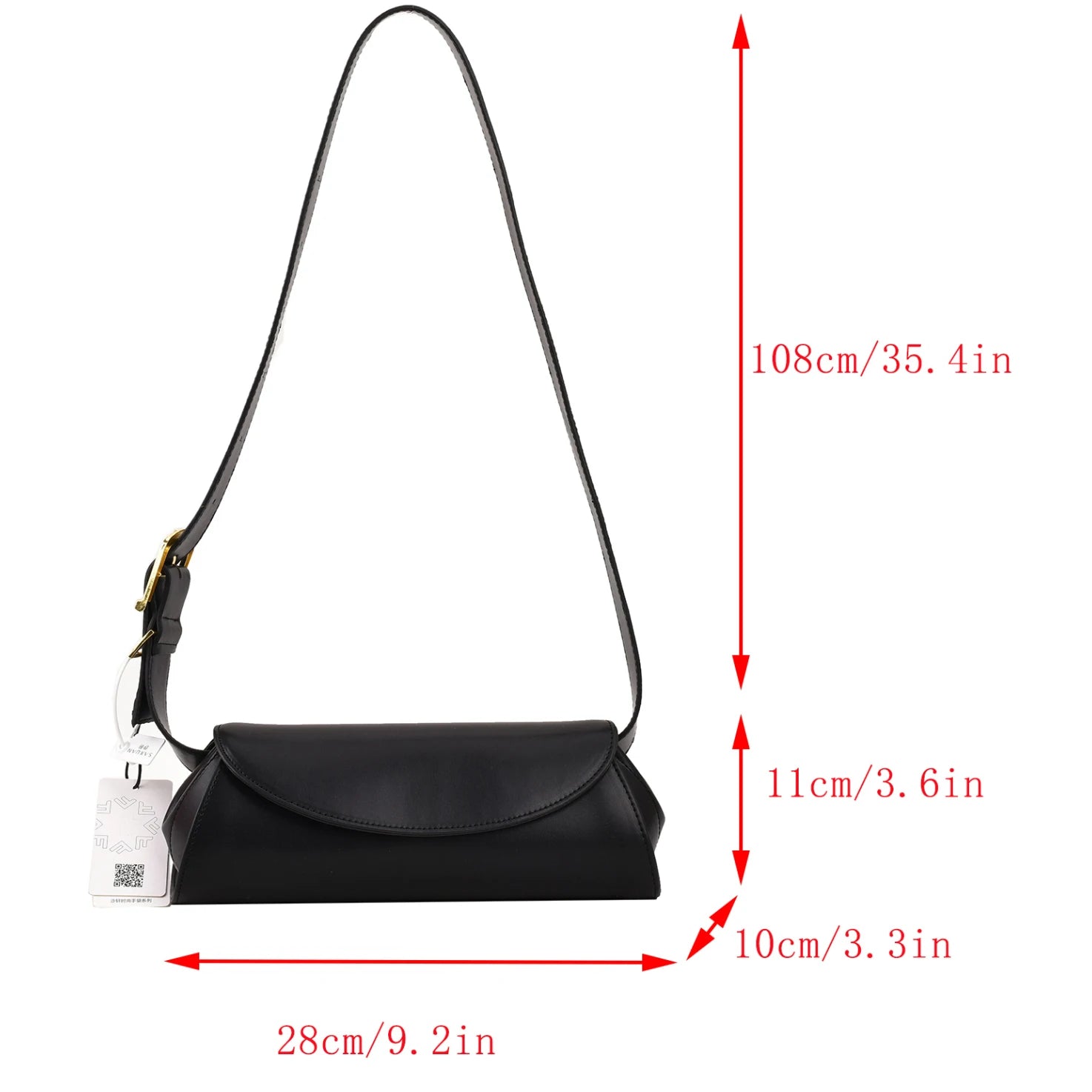 Adjustable Wide Strap Shoulder Bag for Women Underarm Small Retro Bag Antumn Winter Handbag Shopper Purse Fashion Crossbody Bag