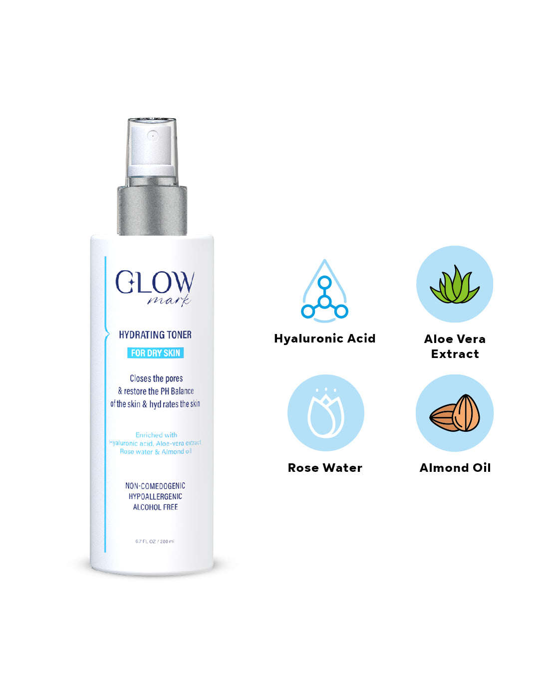 جلومارك غسول منظف للبشرة الجافة