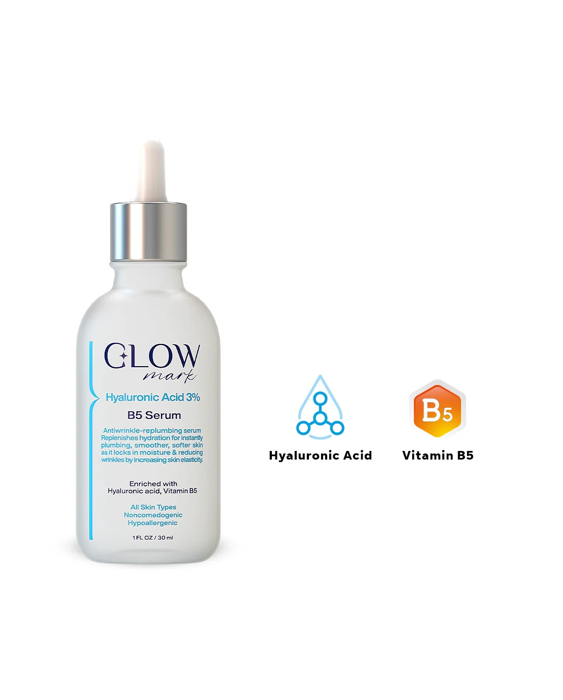 Glowmark hyaluronic 3% B5 serum for all skin types